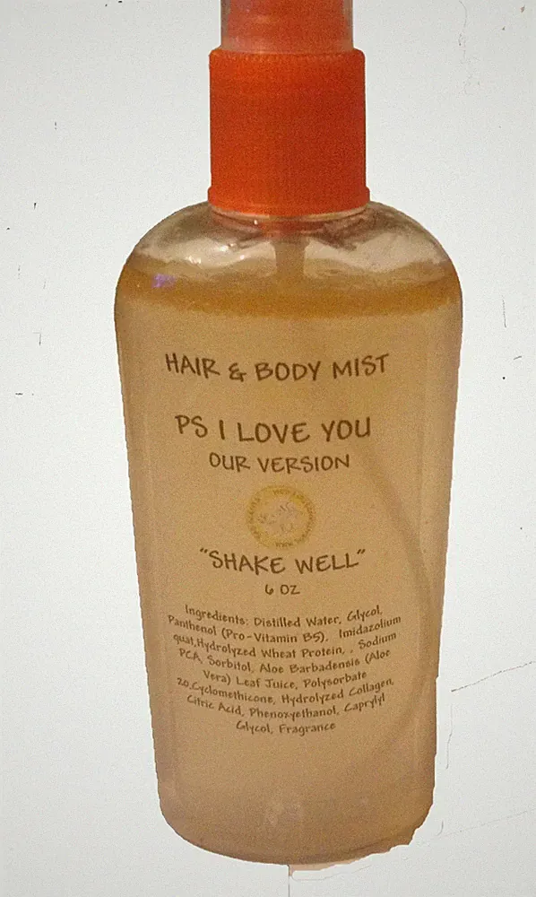 Bath & Body Mist Spray Scented Designer Scents C Scent List