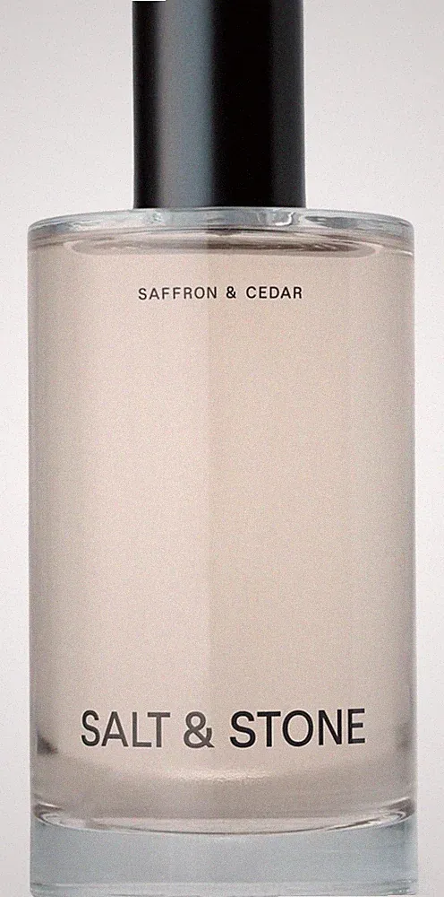 Body Mist Saffron Cedar Hydrating Fragrance 3.4 fl oz Salt Stone Skincare Hair