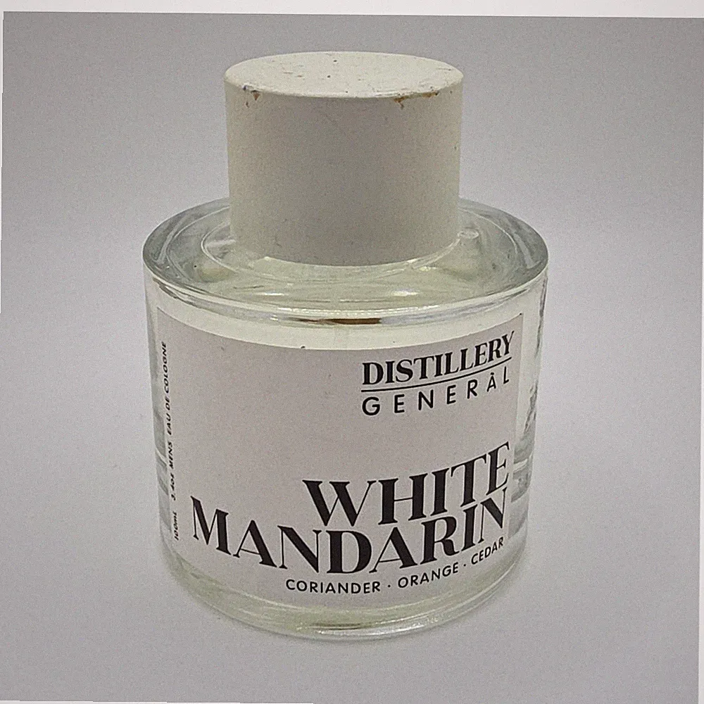 Distillery General White Mandarin Eau de Cologne 3.4 fl oz Coriander Orange Ced...