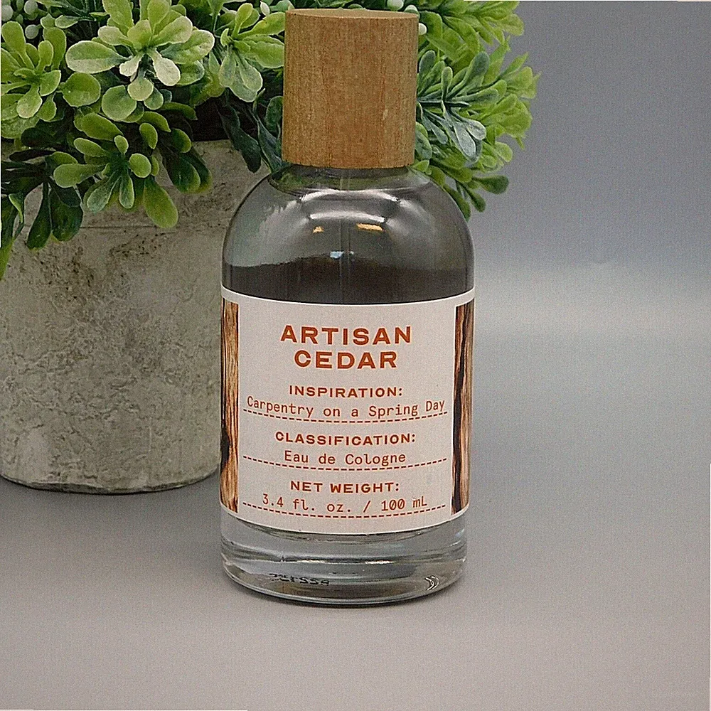 Tru Fragrance Artisan Cedar Eau De Cologne 3.4 oz New Without Box RARE!