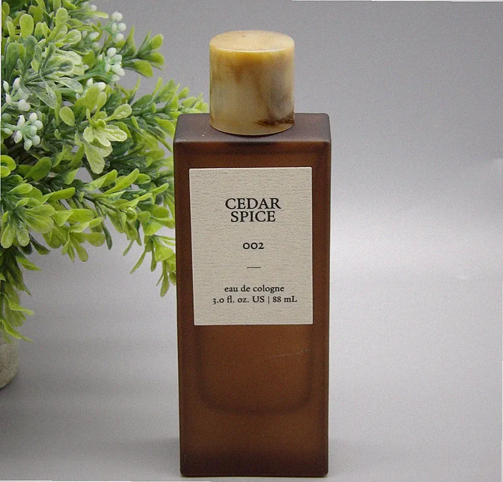 Tru Fragrance Cedar Spice 002 Eau De Cologne Spray 3.0 oz New Without Box